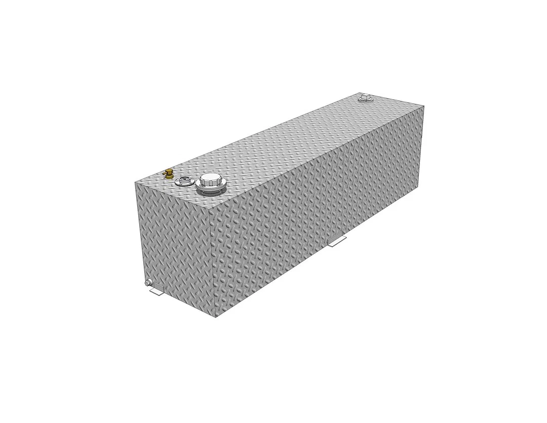 74736 – RDS MFG INC Liquid Transfer Tank, DOT Approved Gasoline or Diesel 50 Gallon Capacity Rectangle 14 Inch Length...